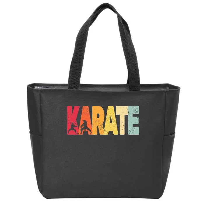 Martial Arts Karate Zip Tote Bag