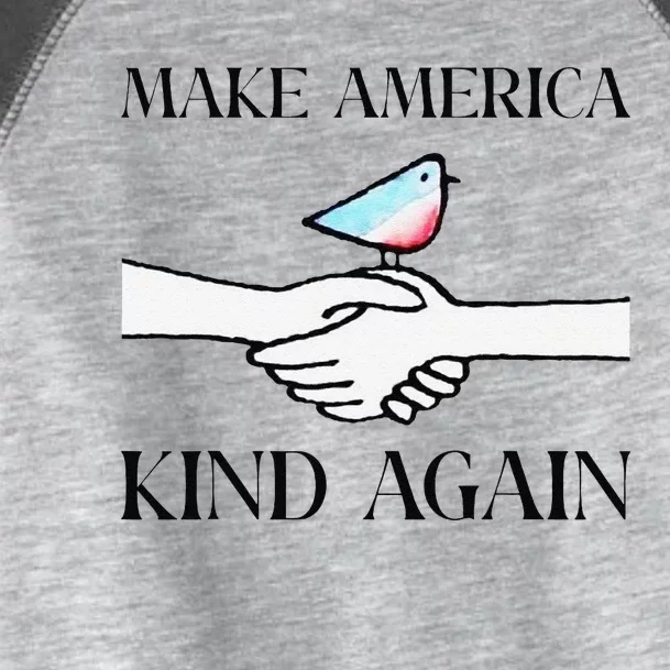 Make America Kind Again Gift Toddler Fine Jersey T-Shirt