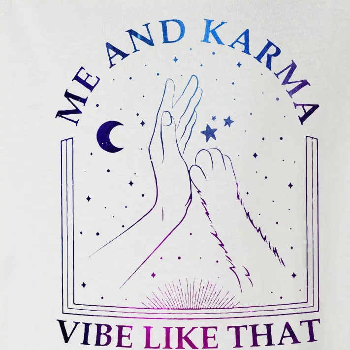 Me And Karma Vibe Like That Meet Me At Midnight Toddler Long Sleeve Shirt