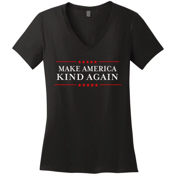 Make America Kind Again Choose Antitrump Women's V-Neck T-Shirt