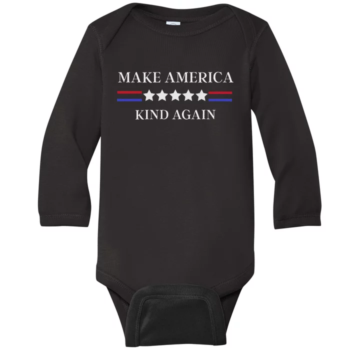 Make America Kind Again! Baby Long Sleeve Bodysuit