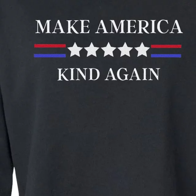 Make America Kind Again! Cropped Pullover Crew