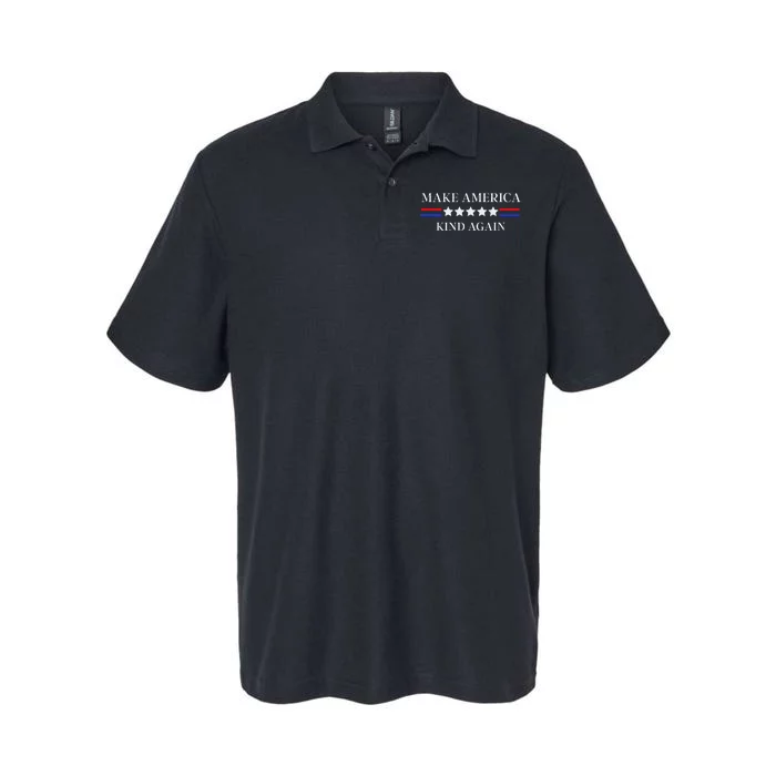 Make America Kind Again Gift Softstyle Adult Sport Polo