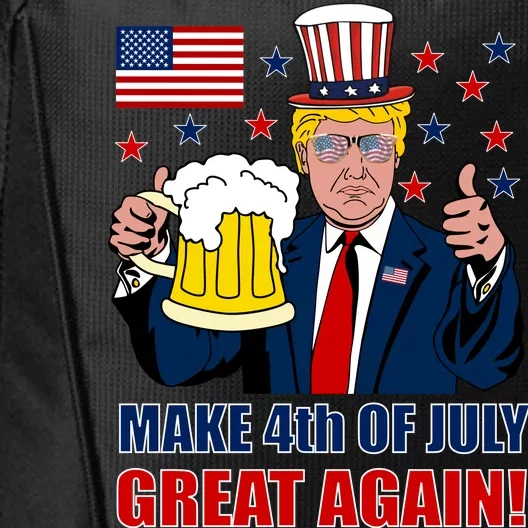 Make 4th Of July Great Again City Backpack