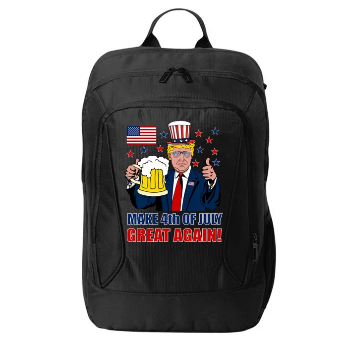 Make 4th Of July Great Again City Backpack