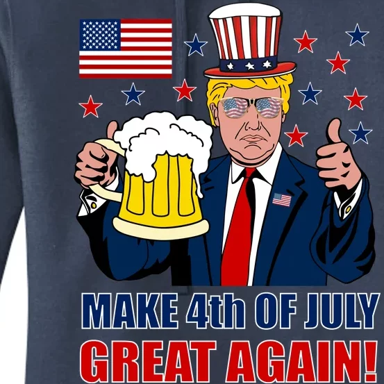 Make 4th Of July Great Again Women's Pullover Hoodie