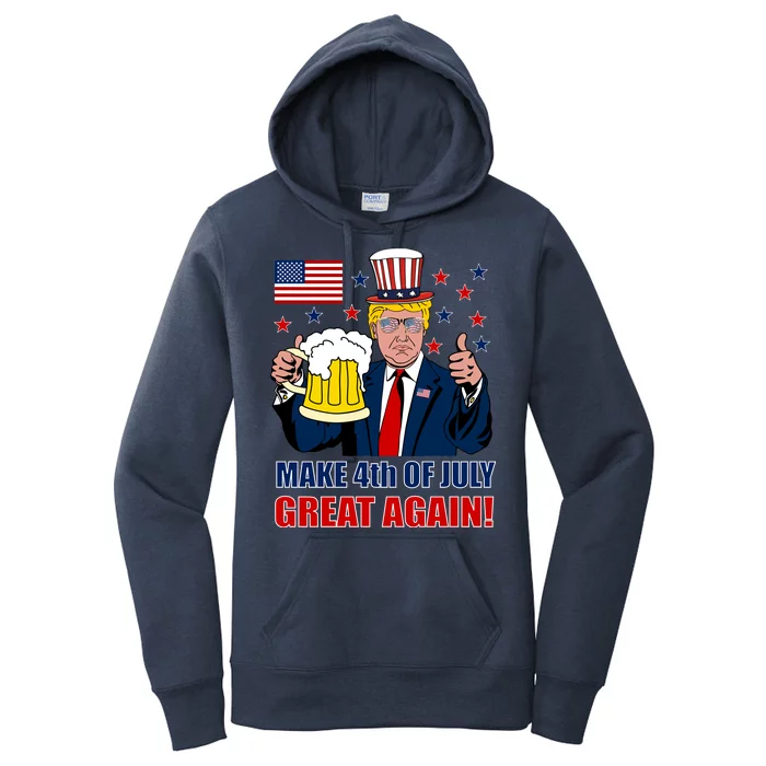 Make 4th Of July Great Again Women's Pullover Hoodie