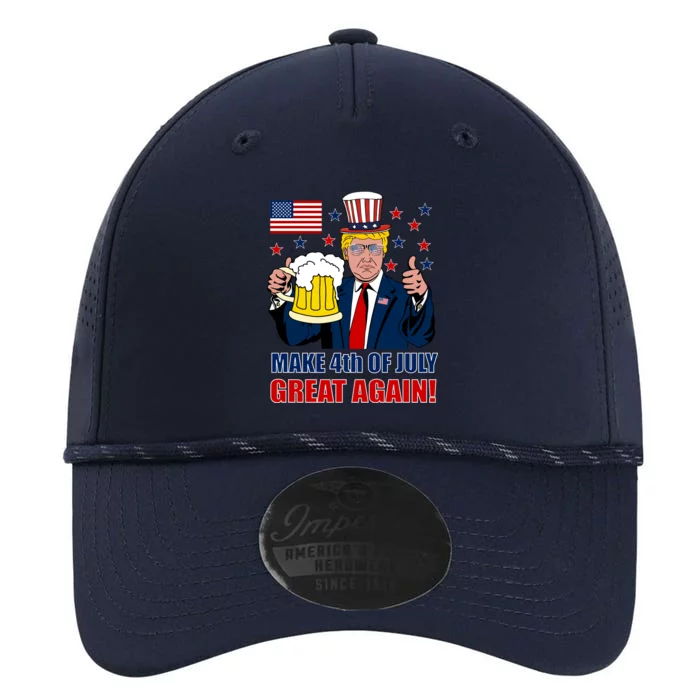 Make 4th Of July Great Again Performance The Dyno Cap