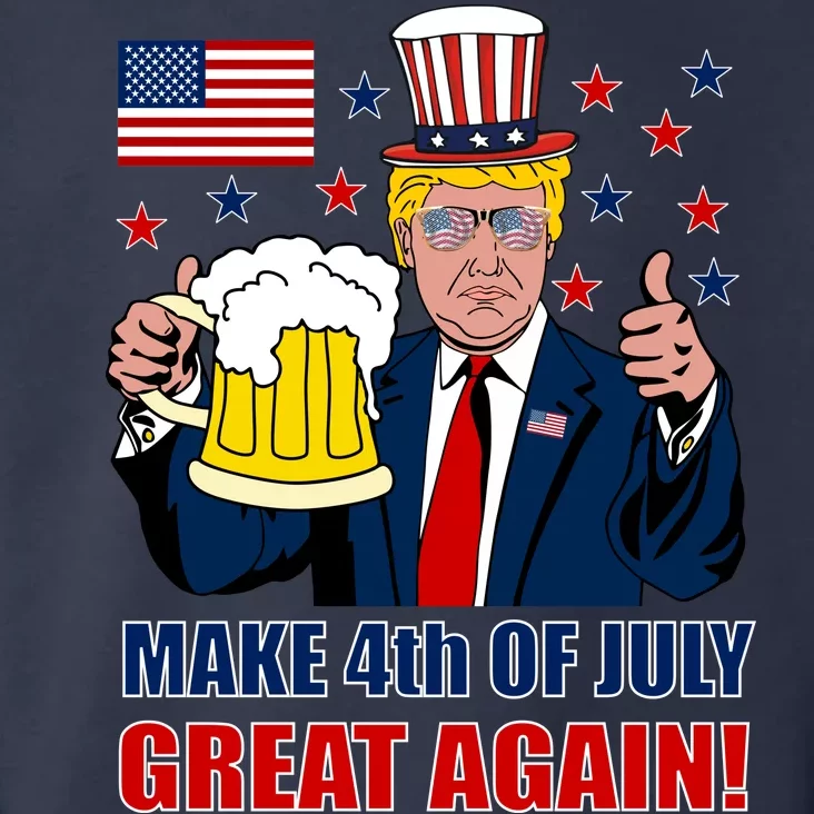 Make 4th Of July Great Again Toddler Hoodie