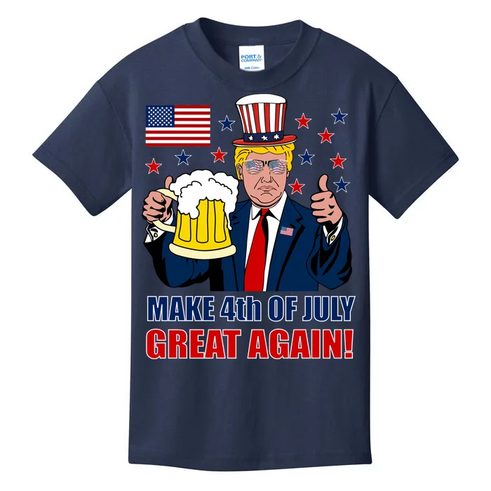 Make 4th Of July Great Again Kids T-Shirt