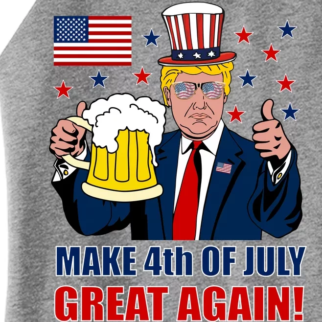 Make 4th Of July Great Again Women’s Perfect Tri Rocker Tank