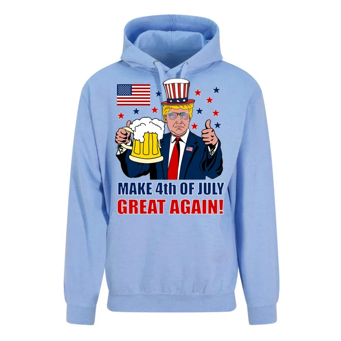 Make 4th Of July Great Again Unisex Surf Hoodie