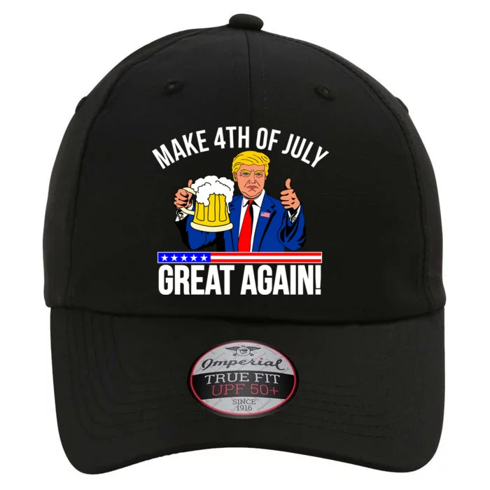 Make 4th of July Great Again! Donald Trump Beer USA The Original Performance Cap