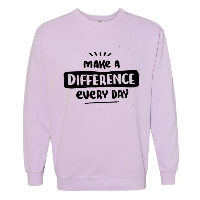 Make A Difference Garment-Dyed Sweatshirt