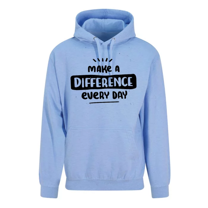 Make A Difference Unisex Surf Hoodie