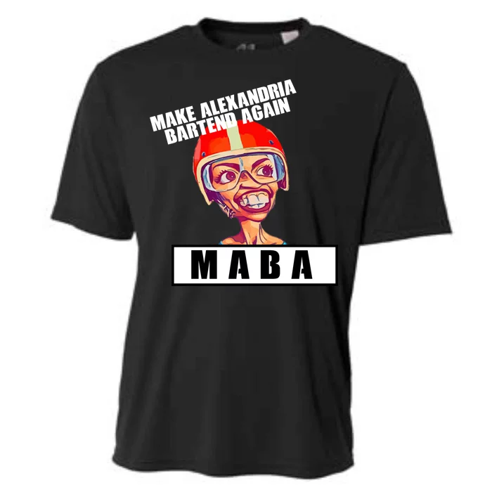 Make Alexandria Bartend Again Cooling Performance Crew T-Shirt