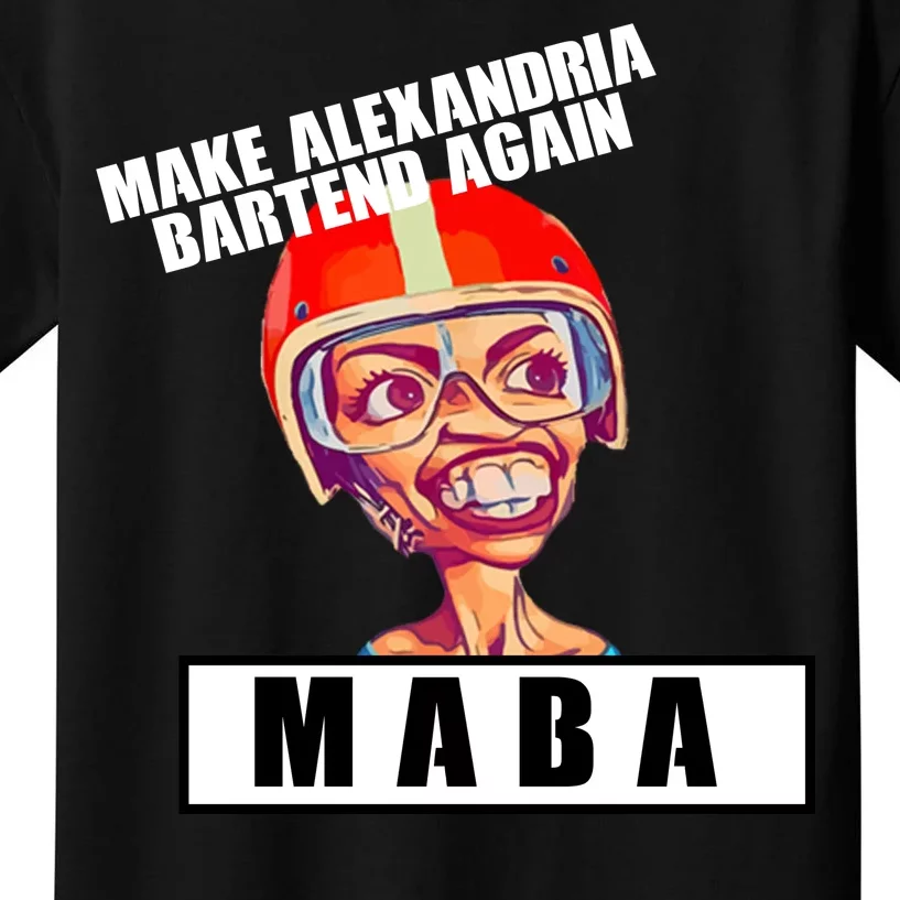 Make Alexandria Bartend Again Kids T-Shirt