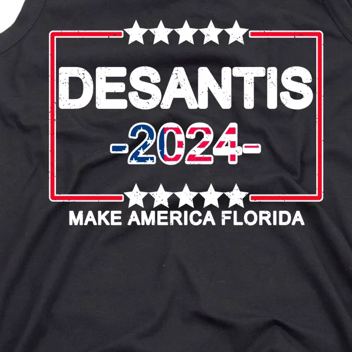 Make America Florida DeSantis 2024 Vintage Tank Top