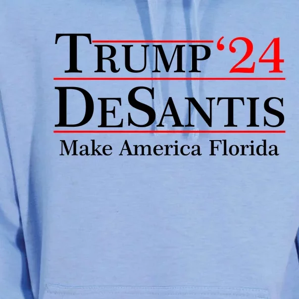 Make America Florida Trump DeSantis 2024 Unisex Surf Hoodie