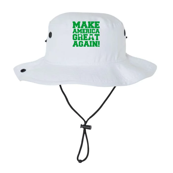 Make America Great Again! Donald Trump St. Patrick's Day Clover Shamrocks Legacy Cool Fit Booney Bucket Hat