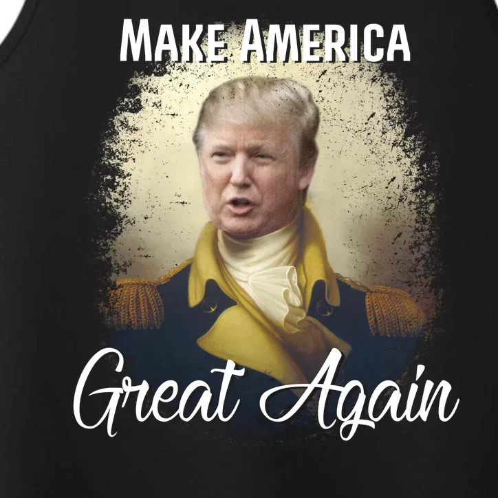 Make America Great Again Historic Trump Performance Tank