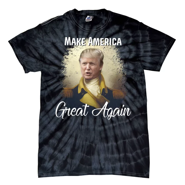 Make America Great Again Historic Trump Tie-Dye T-Shirt