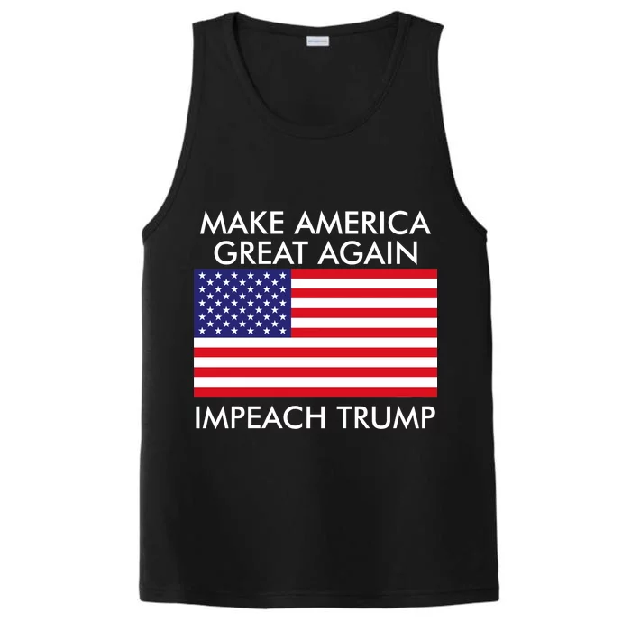 Make America Great Again Impeach Trump Anti Trump Performance Tank