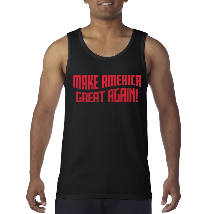 Make America Great Again Simple Logo Tank Top