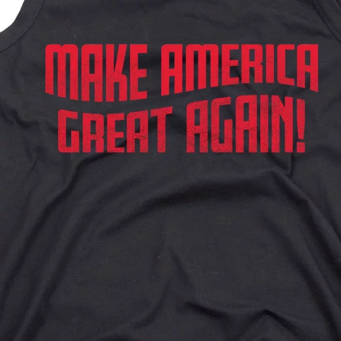 Make America Great Again Simple Logo Tank Top