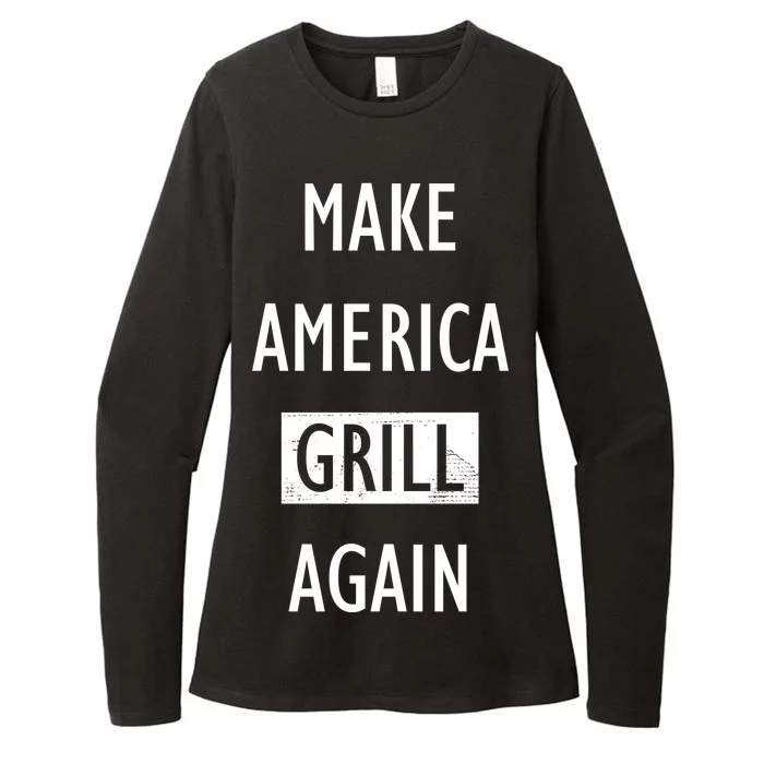 Make America Grill Again Womens CVC Long Sleeve Shirt