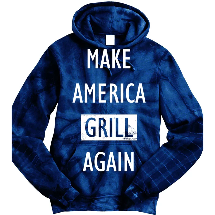 Make America Grill Again Tie Dye Hoodie