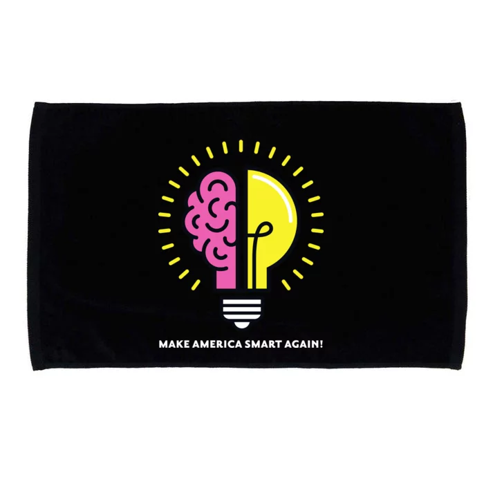 Make America Smart Again Science Brain Microfiber Hand Towel