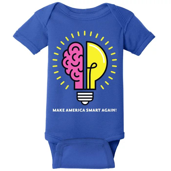 Make America Smart Again Science Brain Baby Bodysuit