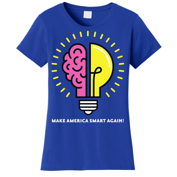 Make America Smart Again Science Brain Women's T-Shirt