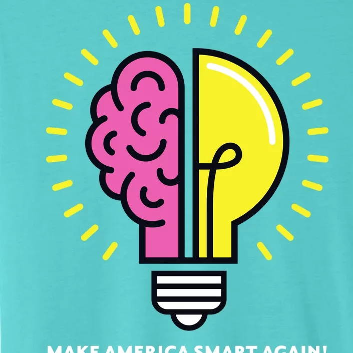 Make America Smart Again Science Brain ChromaSoft Performance T-Shirt