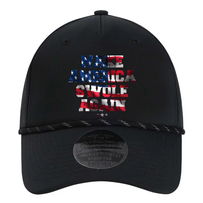 Make America Swole Again 4th of July USA Flag Performance The Dyno Cap