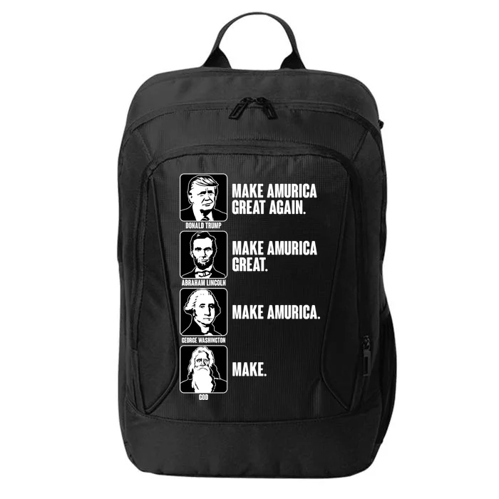 Make AMURICA Great Again Historic Presidents City Backpack