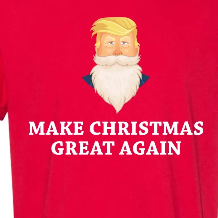 Make Christmas Great Again Santa Beard Trump Garment-Dyed Heavyweight T-Shirt