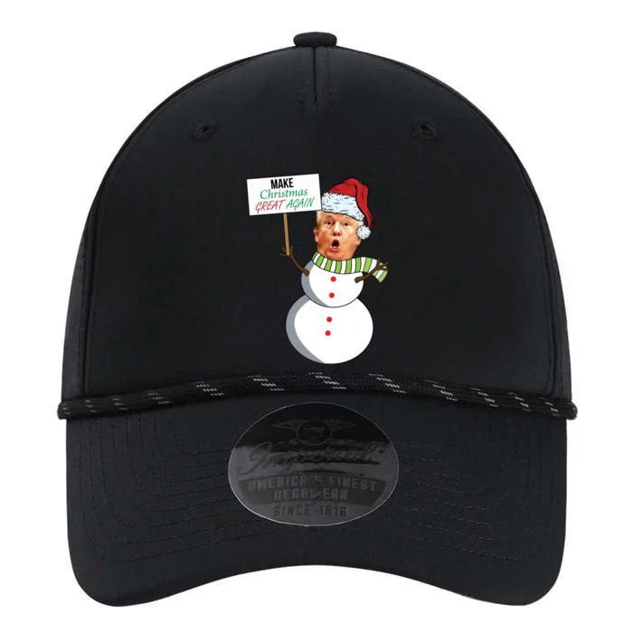 Make Christmas Great Again Trump Snowman Performance The Dyno Cap