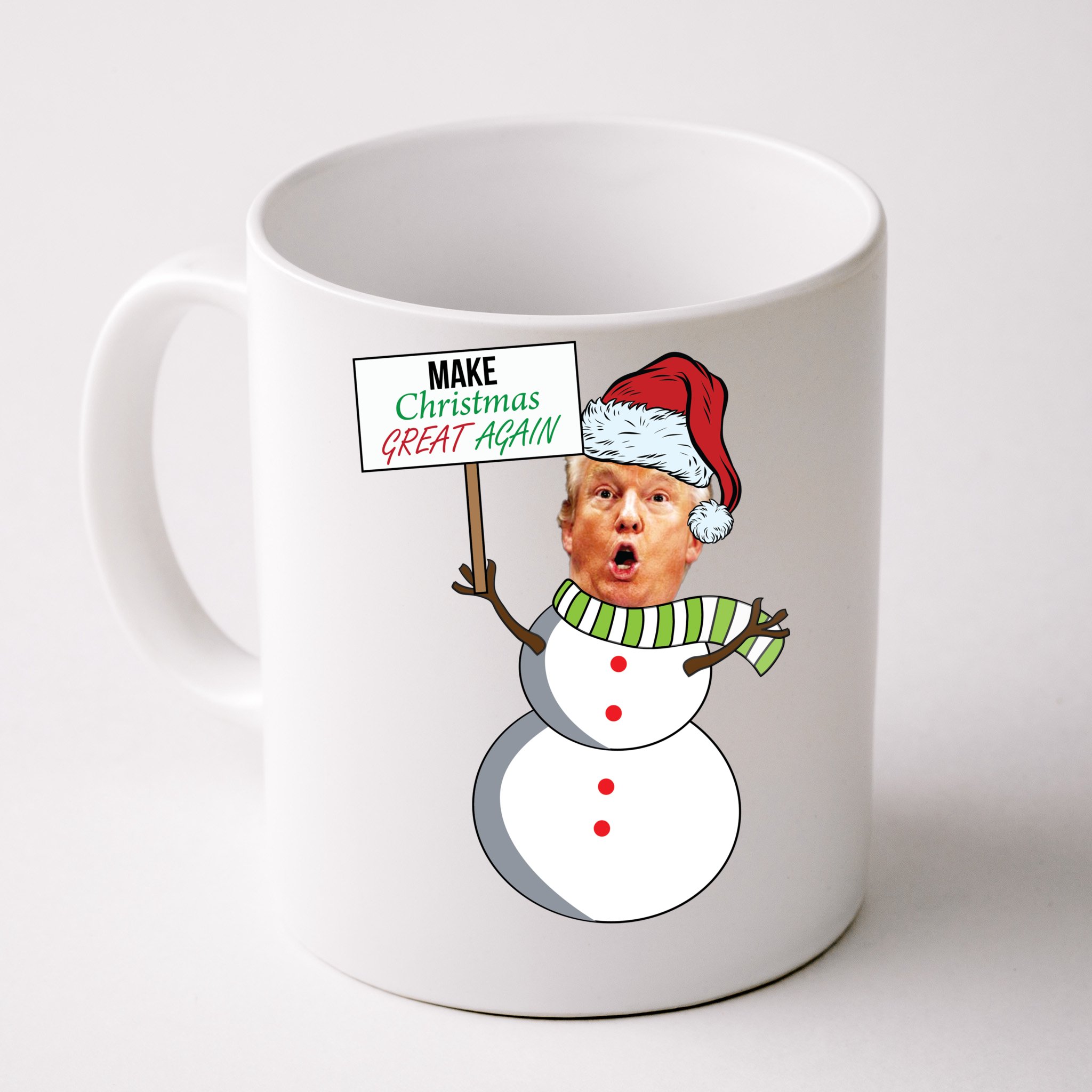 Snowman Donald Trump It's Gonna Be Huge Christmas Tumbler