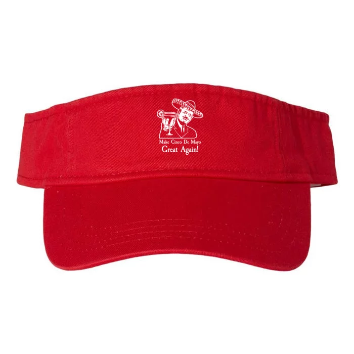 Make Cinco De Mayo Great Again President Donald Trump Valucap Bio-Washed Visor