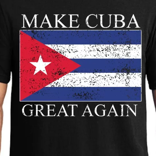 Make Cuba Great Again Cuban Flag Pajama Set