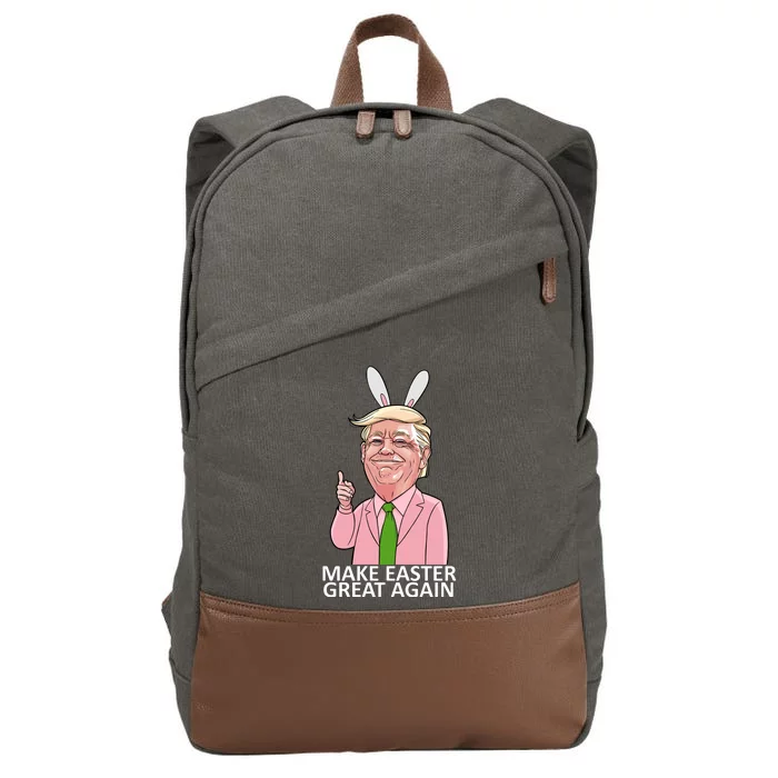 Make Easter Great Again Cotton Canvas Backpack