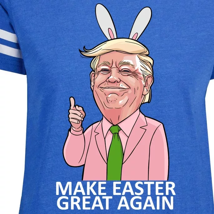 Make Easter Great Again Enza Ladies Jersey Football T-Shirt