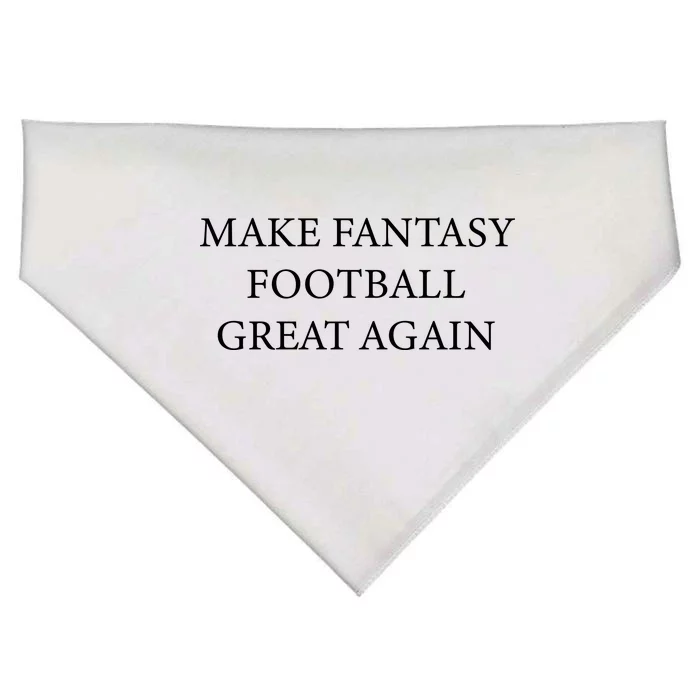 Make Fantasy Football Great Again USA-Made Doggie Bandana