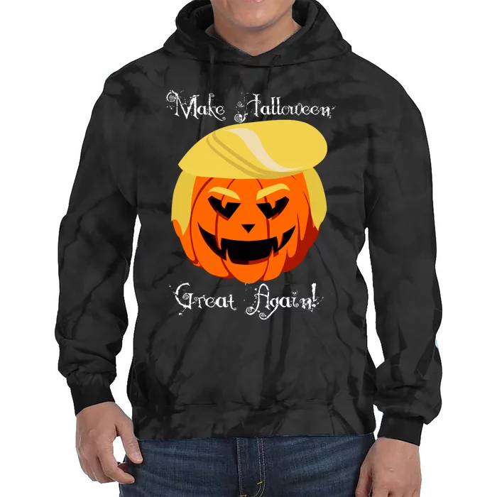 Make Halloween Great Again - Donald Trump Tie Dye Hoodie