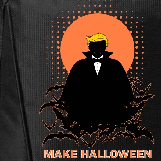 Make Halloween Great Again Trump City Backpack