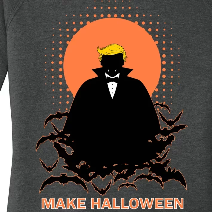 Make Halloween Great Again Trump Women's Perfect Tri Tunic Long Sleeve Shirt