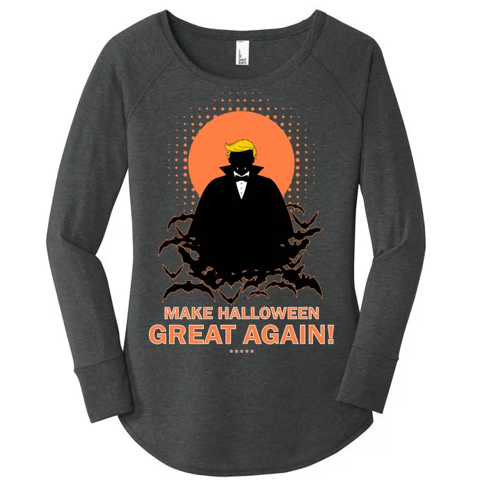 Make Halloween Great Again Trump Women's Perfect Tri Tunic Long Sleeve Shirt