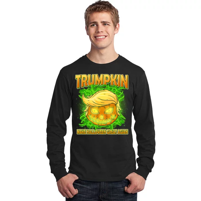 Make Halloween Great Again Trumpkin Tall Long Sleeve T-Shirt